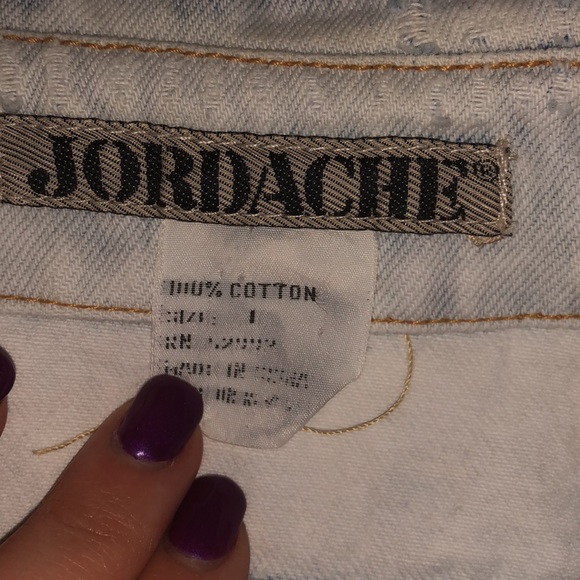 Cropped distressed vintage Jean vest - Picture 3 of 6